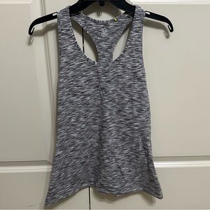 TASC Gray Racerback Tank Top